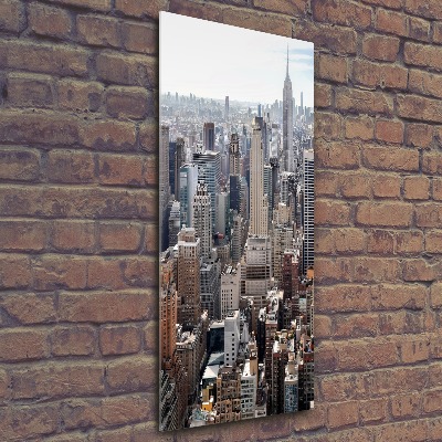 Plexiglasbilder vertikal New York