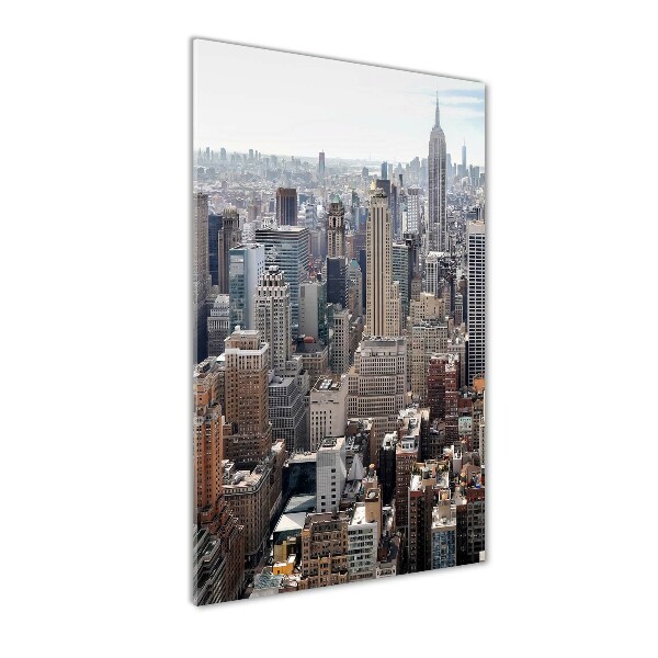 Plexiglasbilder vertikal New York