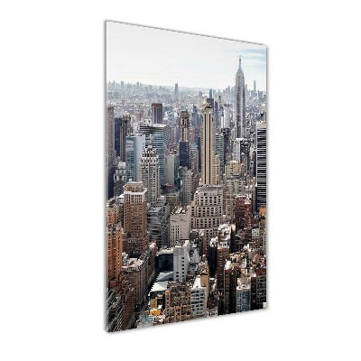 Plexiglasbilder vertikal New York