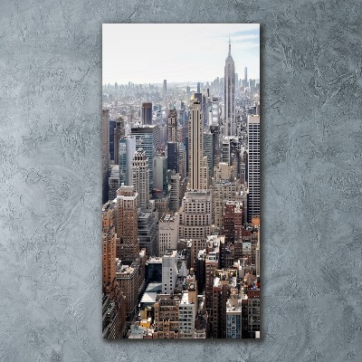 Plexiglasbilder vertikal New York