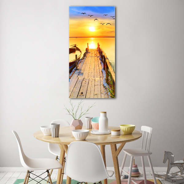 Acrylbild vertikal See