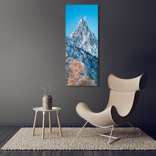 Bild auf Acrylglas vertikal Giewont Tatra Gebirge