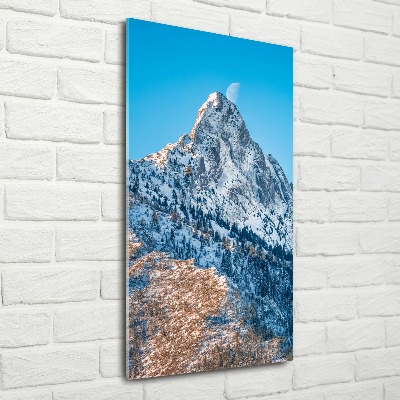Bild auf Acrylglas vertikal Giewont Tatra Gebirge