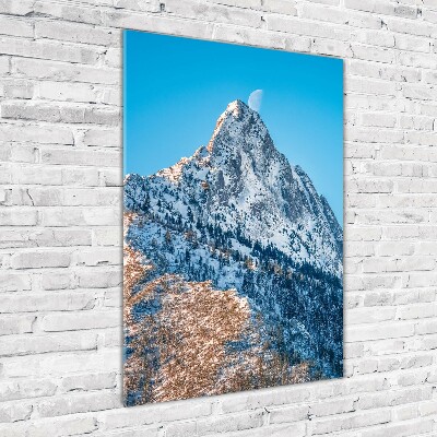 Bild auf Acrylglas vertikal Giewont Tatra Gebirge