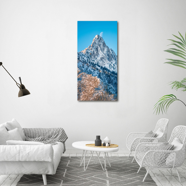 Bild auf Acrylglas vertikal Giewont Tatra Gebirge