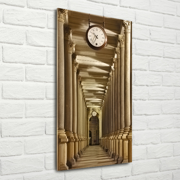 Acrylbild vertikal Marktkolonnade