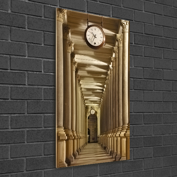 Acrylbild vertikal Marktkolonnade