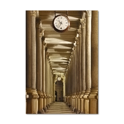 Acrylbild vertikal Marktkolonnade