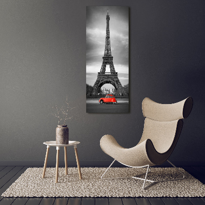 Acrylbild vertikal Eiffelturm Paris