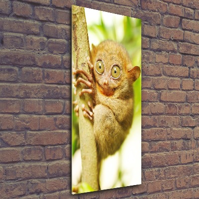 Modernes Acrylbild vertikal Geisterkoboldmaki