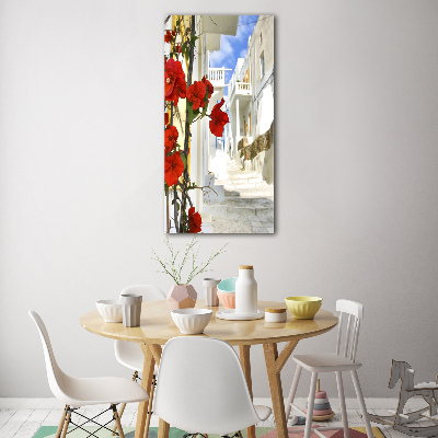 Plexiglasbilder vertikal Mykonos, Griechenland