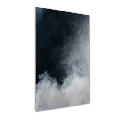 Bild auf Acrylglas vertikal Weißer Rauch
