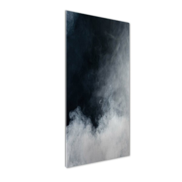 Bild auf Acrylglas vertikal Weißer Rauch