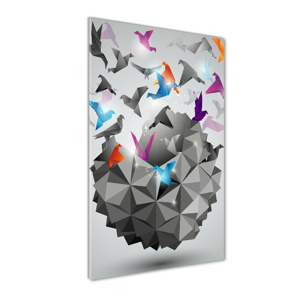 Plexiglasbilder vertikal Papierfreiheit