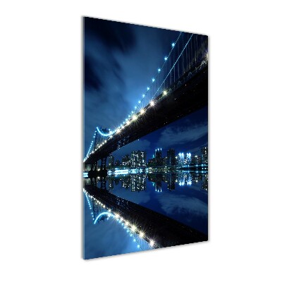 Acrylbild vertikal Manhattan, New York