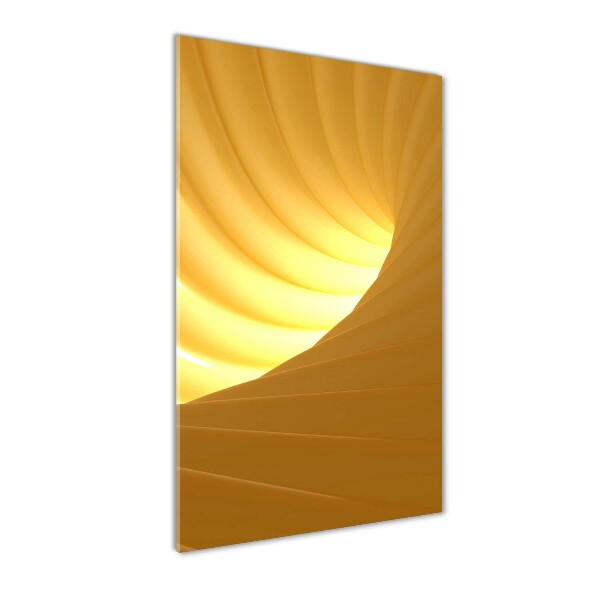 Bild auf Acrylglas vertikal Abstrakter Wirbel