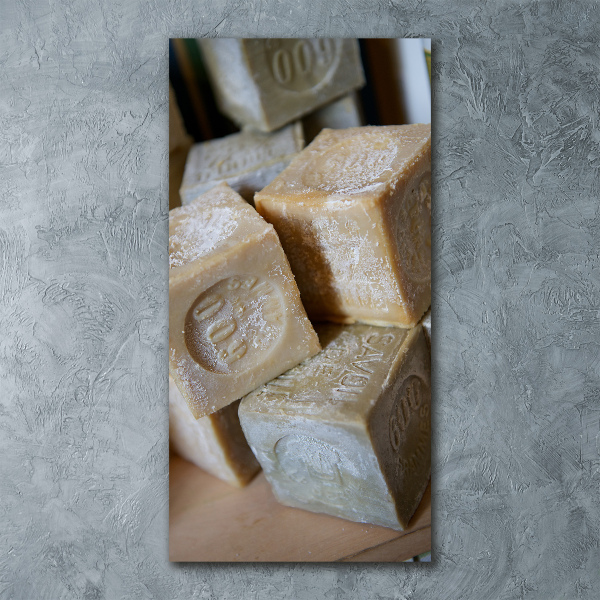 Modernes Acrylbild vertikal Seife