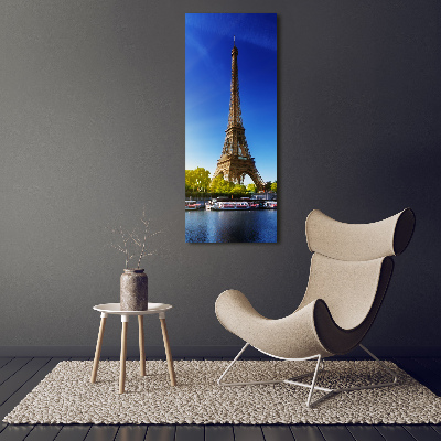 Modernes Acrylbild vertikal Eiffelturm Paris