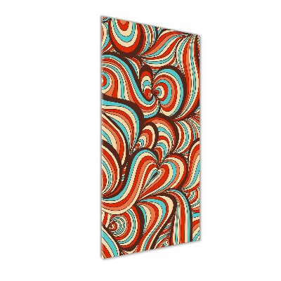 Plexiglasbilder vertikal Wirbelmuster