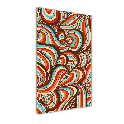 Plexiglasbilder vertikal Wirbelmuster