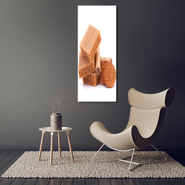 Modernes Acrylbild vertikal Cookies