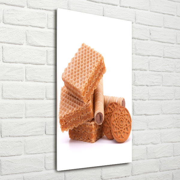 Modernes Acrylbild vertikal Cookies