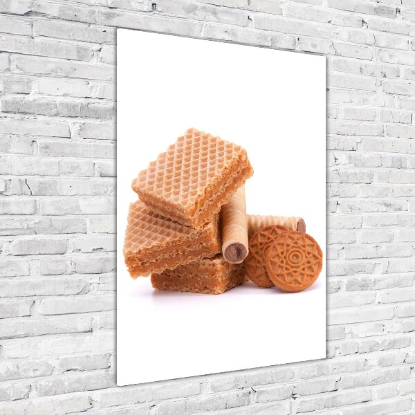 Modernes Acrylbild vertikal Cookies
