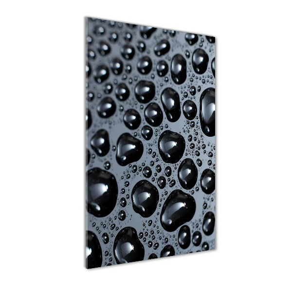 Bild auf Acrylglas vertikal Wassertropfen