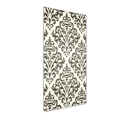 Acrylbild vertikal Ornamenthintergrund
