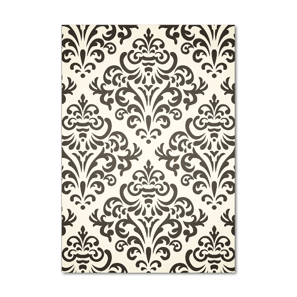 Acrylbild vertikal Ornamenthintergrund