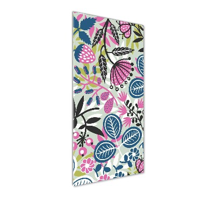 Plexiglasbilder vertikal Blumen