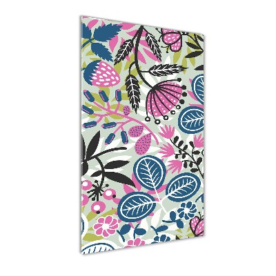 Plexiglasbilder vertikal Blumen