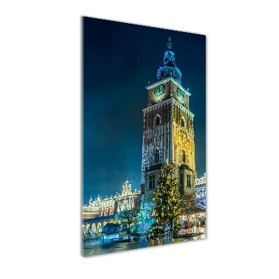Acrylbild vertikal Krakau, Polen