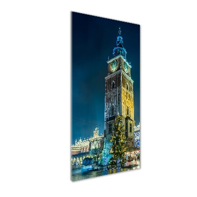 Acrylbild vertikal Krakau, Polen