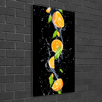 Bild auf Acrylglas vertikal Orangen