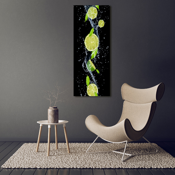 Acrylbild vertikal Limes