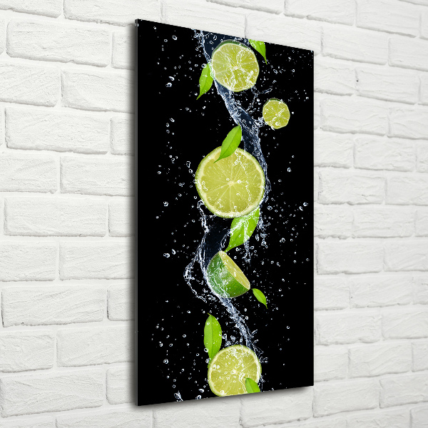 Acrylbild vertikal Limes