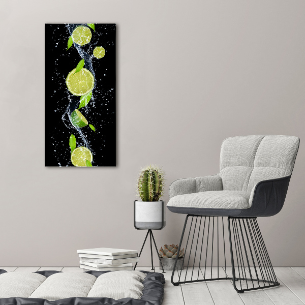 Acrylbild vertikal Limes