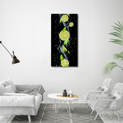 Acrylbild vertikal Limes