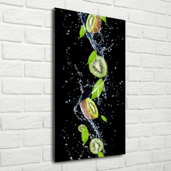 Bild auf Acrylglas vertikal Kiwi