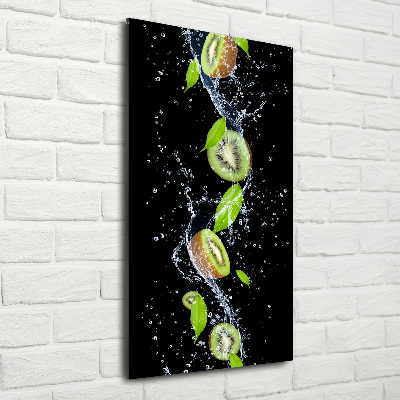 Bild auf Acrylglas vertikal Kiwi