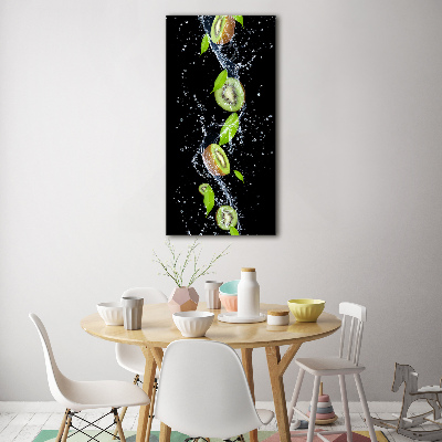 Bild auf Acrylglas vertikal Kiwi