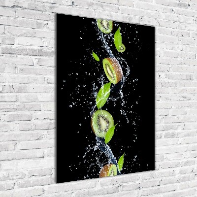 Bild auf Acrylglas vertikal Kiwi