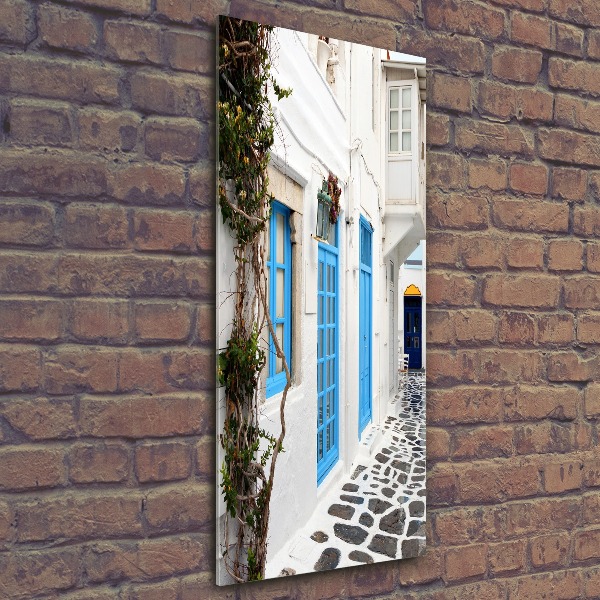 Plexiglasbilder vertikal Griechische Straßen