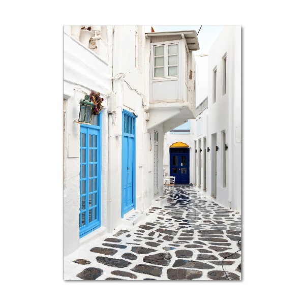 Plexiglasbilder vertikal Griechische Straßen