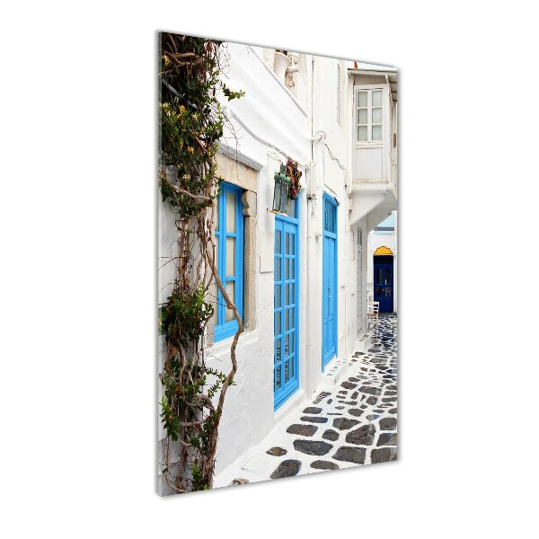 Plexiglasbilder vertikal Griechische Straßen