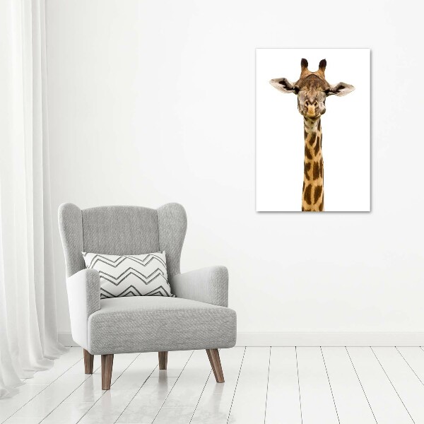 Bild auf Acrylglas vertikal Giraffe