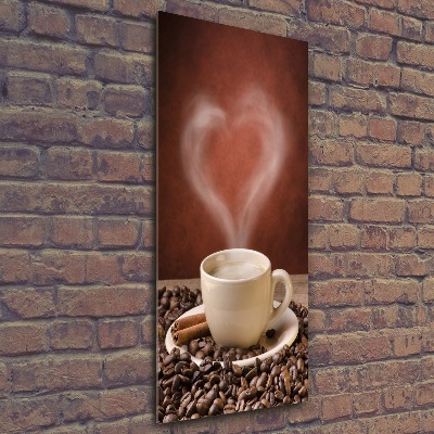 Bild auf Acrylglas vertikal Aromatischer Kaffee