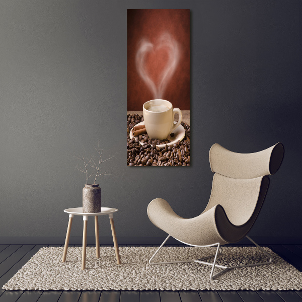 Bild auf Acrylglas vertikal Aromatischer Kaffee
