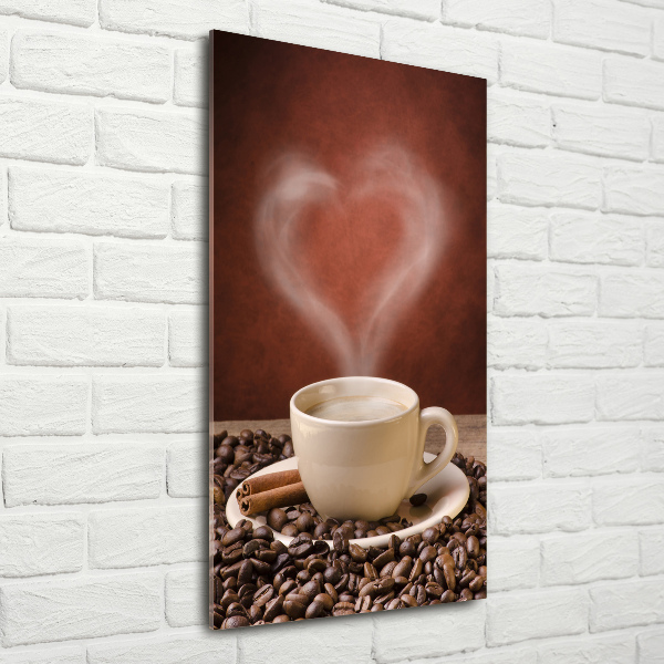 Bild auf Acrylglas vertikal Aromatischer Kaffee